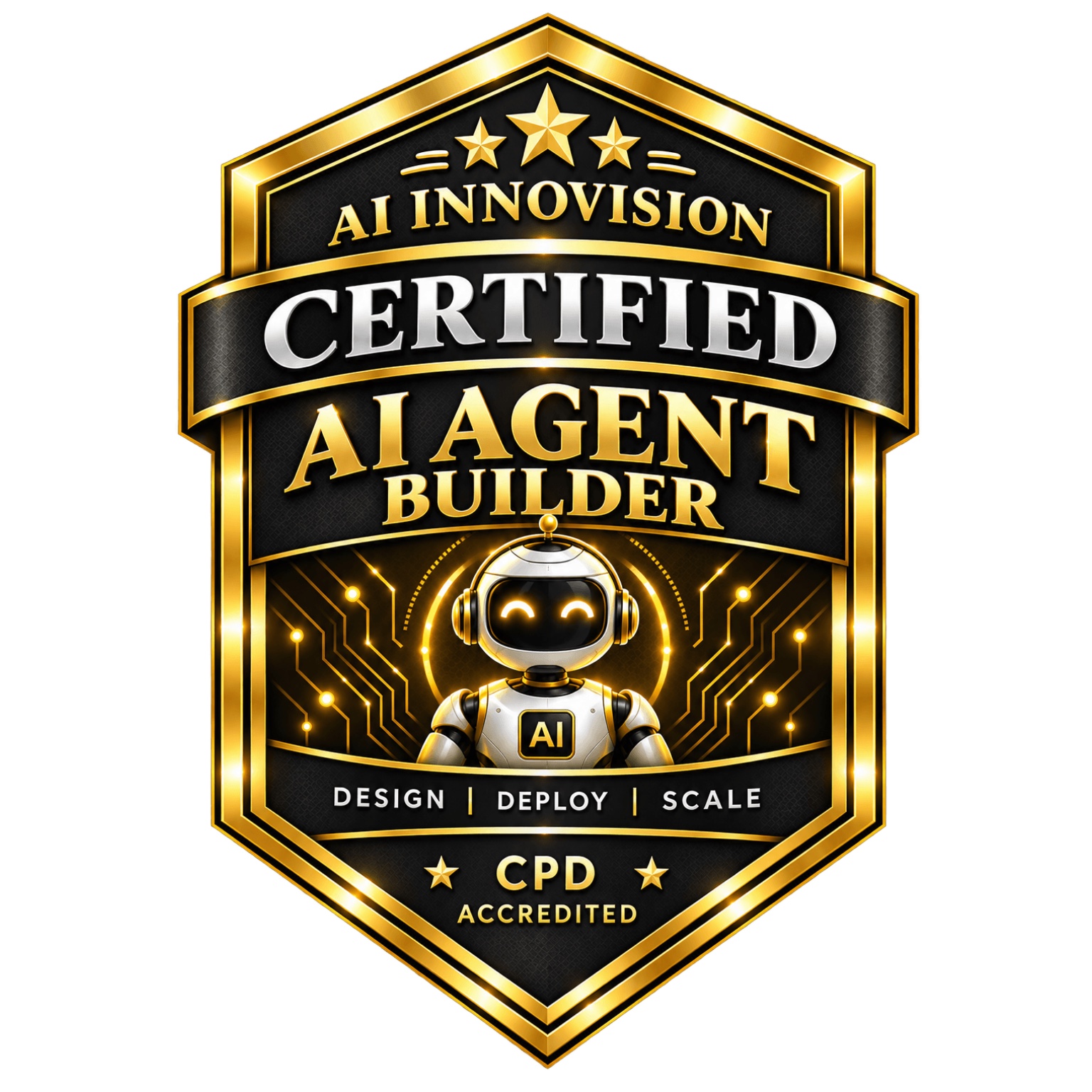 Certified AI Agent Builder badge