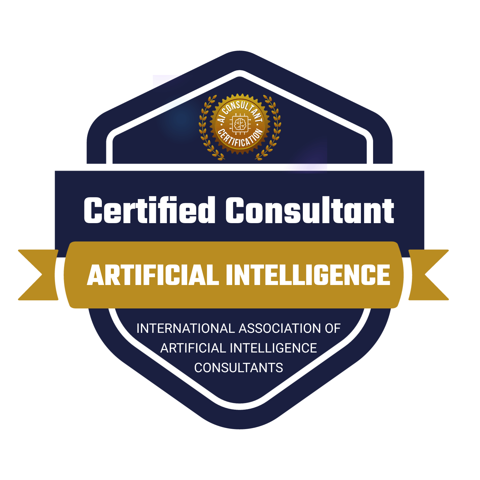 Certified Consultant in Artificial Intelligence badge